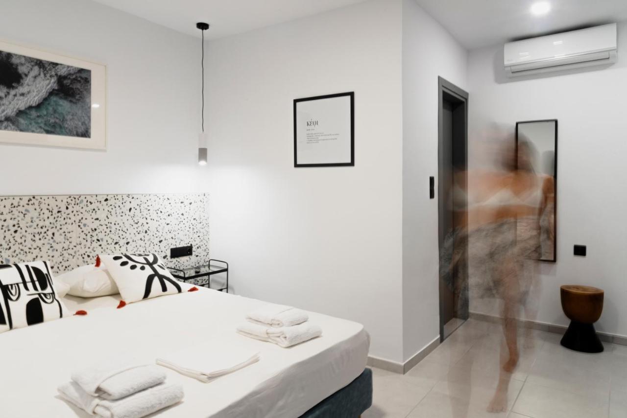 Seaside Suites Kávos Exteriör bild